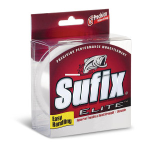 Sufix Elite Monofilament - 3000 yd Clear 8 lb