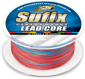 Sufix Performance Lead Core - 200 yd Mtr MultiClrd 36 lb