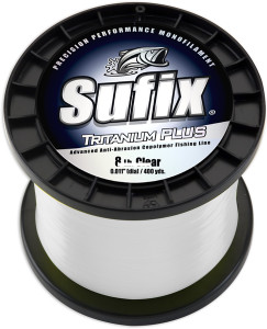 Sufix Tritanium+ 1 lb Spl - 4395 yd Clear 14 lb