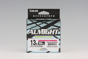 Sunline Almight Braid - 165 yd Pink 13 lb