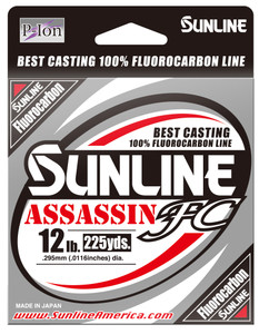 Sunline Assassin FC - 225 yd Clear 8 lb