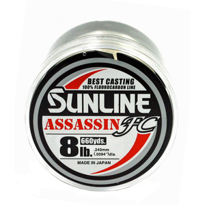 Sunline Assassin FC - 660 yd Clear 8 lb