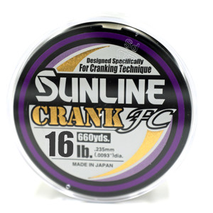 Sunline Crank FC - 660 yd Clear 16 lb