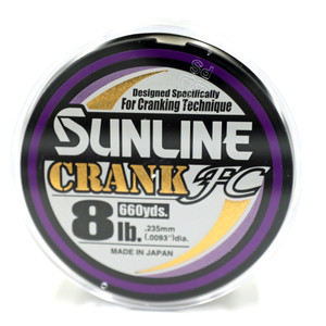 Sunline Crank FC - 660 yd Clear 8 lb
