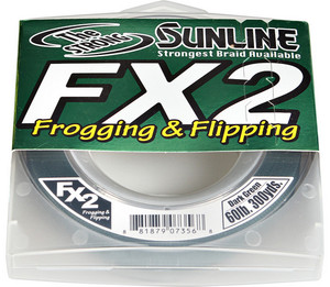 Sunline FX2 Braid - 600 yd Dark Green 50 lb