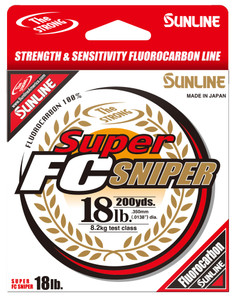 Sunline Super FC Sniper - 200 yd Clear 18 lb