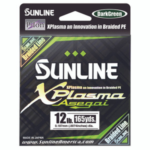Sunline Xplasma Asegai - 165 yd Dark Green 30 lb