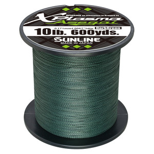 Sunline Xplasma Asegai - 600 yd Dark Green 16 lb