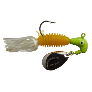 Team Crappie Crappie Tamer - 1/8oz 2.125'' Yellow Pearl