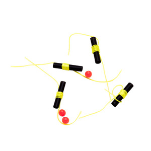 Thill Bobber Stops Beads - Flo Yellow 40pk