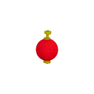 Thill Foam Float - Sphere 1'' Red Snap-On 3pk