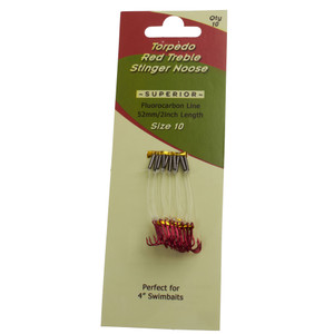 Torpedo Stinger - #10 Red 10pk