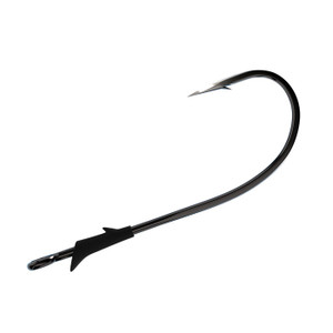 Eagle Claw - TroKar LW Finesse Worm - 4/0 Black Chrome 5pk