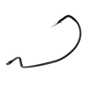Eagle Claw - Trokar Magworm Hook - 7/0 Black Chrome 4pk