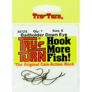 Tru Turn Baitholder Hook - #6 Bronze 7pk