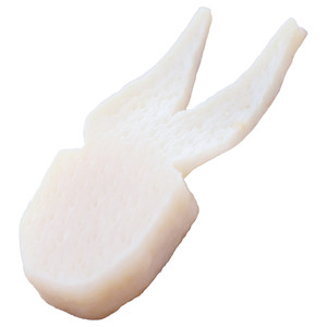 Uncle Josh Pork Frog - White 3/jar