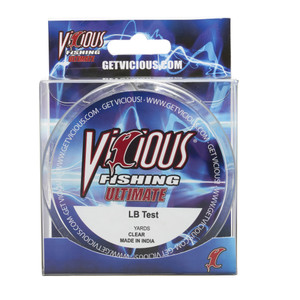 Vicious Ultimate - 330 yd Lo-Vis Clear 12 lb