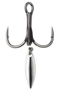 VMC 7548 Hybrid Treble Sh 1X - #8 Black Nickel 2pk