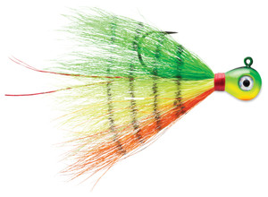 VMC Bucktail Jig - 3/8oz Firetiger 2pk