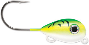 VMC Hover Jighead - #4 Green Fire UV 4pk