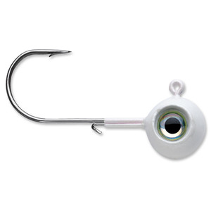VMC Neon Moon Eye Jighead - 1/8oz White 4pk
