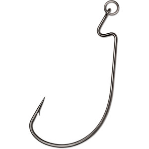 VMC Ringed Wide Gap Hook - 2/0 Black Nickel 5pk
