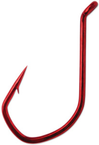 VMC TechSet Live Bait Hook - #4 Tin Red 12pk