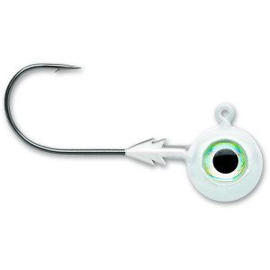 VMC TungstenMoon Eye Jighead - 1/16oz White