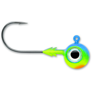 VMC TungstenMoon Eye Jighead - 3/8oz Parrot