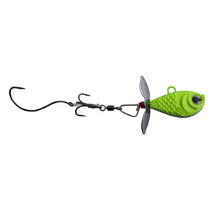 Walleye Nation Death Jig - 3/4oz Wht.Lghtng