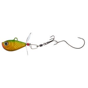 Walleye Nation Death Jig Rig - 3/4oz Parrot