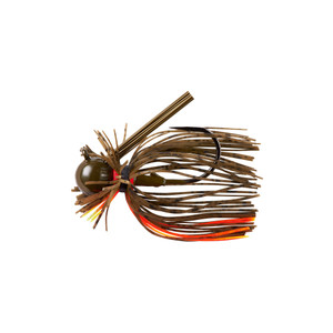 War Eagle Heavy Finesse Jig - 1/2oz Green Pumpkin Orange