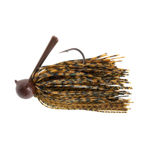War Eagle Pro Football Jig - 3/4oz 3D Green Pumpkin