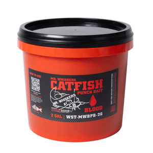 Whisker MrWhiskers PunchBait - 2 Gallon Orange