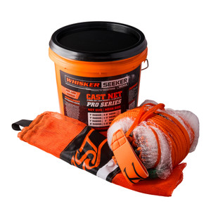 Whisker Pro - Net in Bucket - 7'x3/8'' Mesh w/Bucket