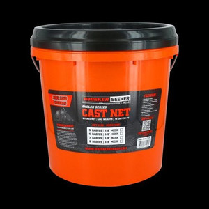 Whisker Seeker Angler Series - 7'x3/8'' Mesh w/Bucket