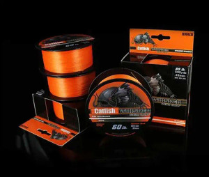 Whisker Seeker Catfish Braid - 150 yd Sunburst 80 lb