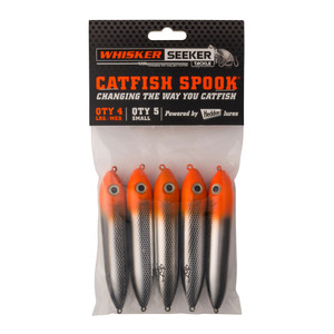 Whisker Seeker Catfish Spook - 3.75'' Orange