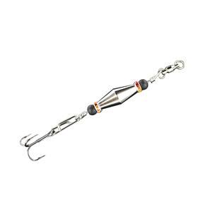 Whisker TomKat No Prop - 3/8oz #6 Black Silver 1pk