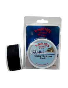Woodstock Nylon Tip-Up line - 100 yd Black 40 lb