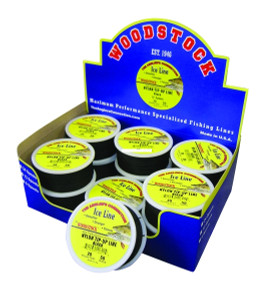 Woodstock Nylon Tip-Up line - 50 yd Black 40 lb