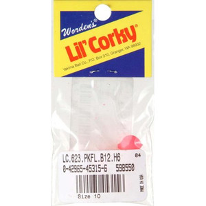 Yakima Lil Corky Header - #10 Pink Flo 6pk