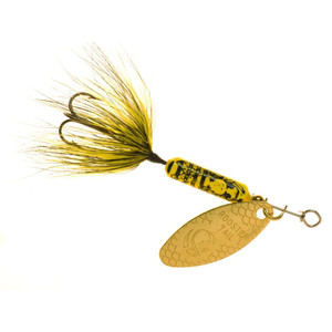 Yakima Rooster Tail - 1/16oz Swing Gold; Bumblebee