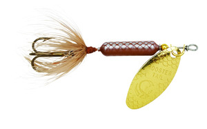 Yakima Rooster Tail - 1/16oz Swing; Brown