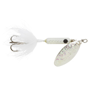 Yakima Rooster Tail - 1/8oz Swing Holo; Flash Wht