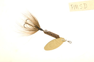 Yakima Rooster Tail - 1/8oz Swing; Pumpkinseed