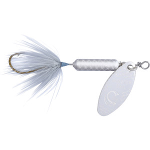 Yakima Rooster Tail SingleHk - 1/16oz Swing Slv; GrayMinnow