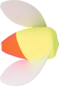 Yakima SNG WE DltHarnRig - 1Hk - #2; Flame Cht White Wing