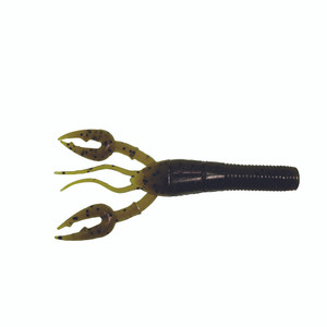 Yamamoto Fat Baby Craw - 3.75'' GP w/Black Flake 7pk