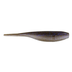 Yamamoto Fat Shad Shape Worm - 4'' Electric Shad 8pk